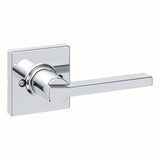 Kwikset 488CSLSQT-26 bright chrome single dummy door lever