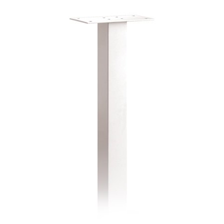 Salsbury Industries 4895WHT mailbox post, additional view