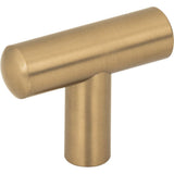 Jeffrey Alexander 48SBZ satin bronze t shaped cabinet knob