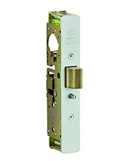 Adams Rite 490035101628 deadlatch in polished brass, additional view