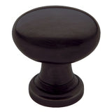 Baldwin 4910112 Oval oval cabinet knob, additional view