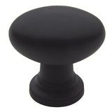 Baldwin 4910190 satin black oval cabinet knob
