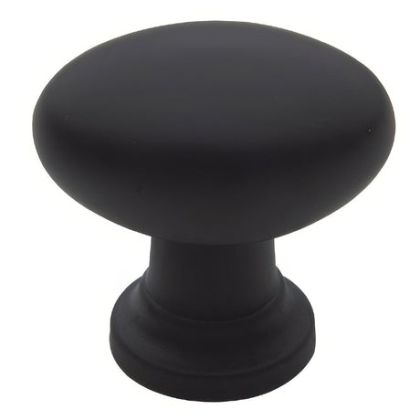 Baldwin 4910190 satin black oval cabinet knob