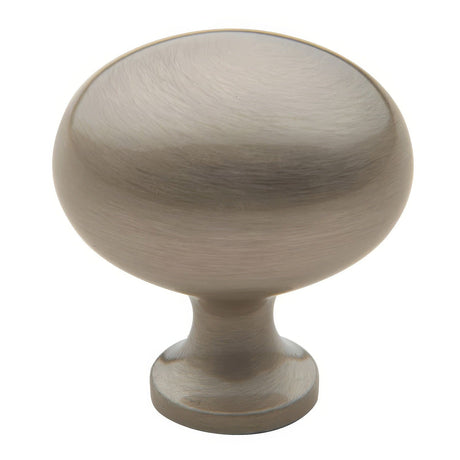 Baldwin 4913150 satin nickel oval cabinet knob