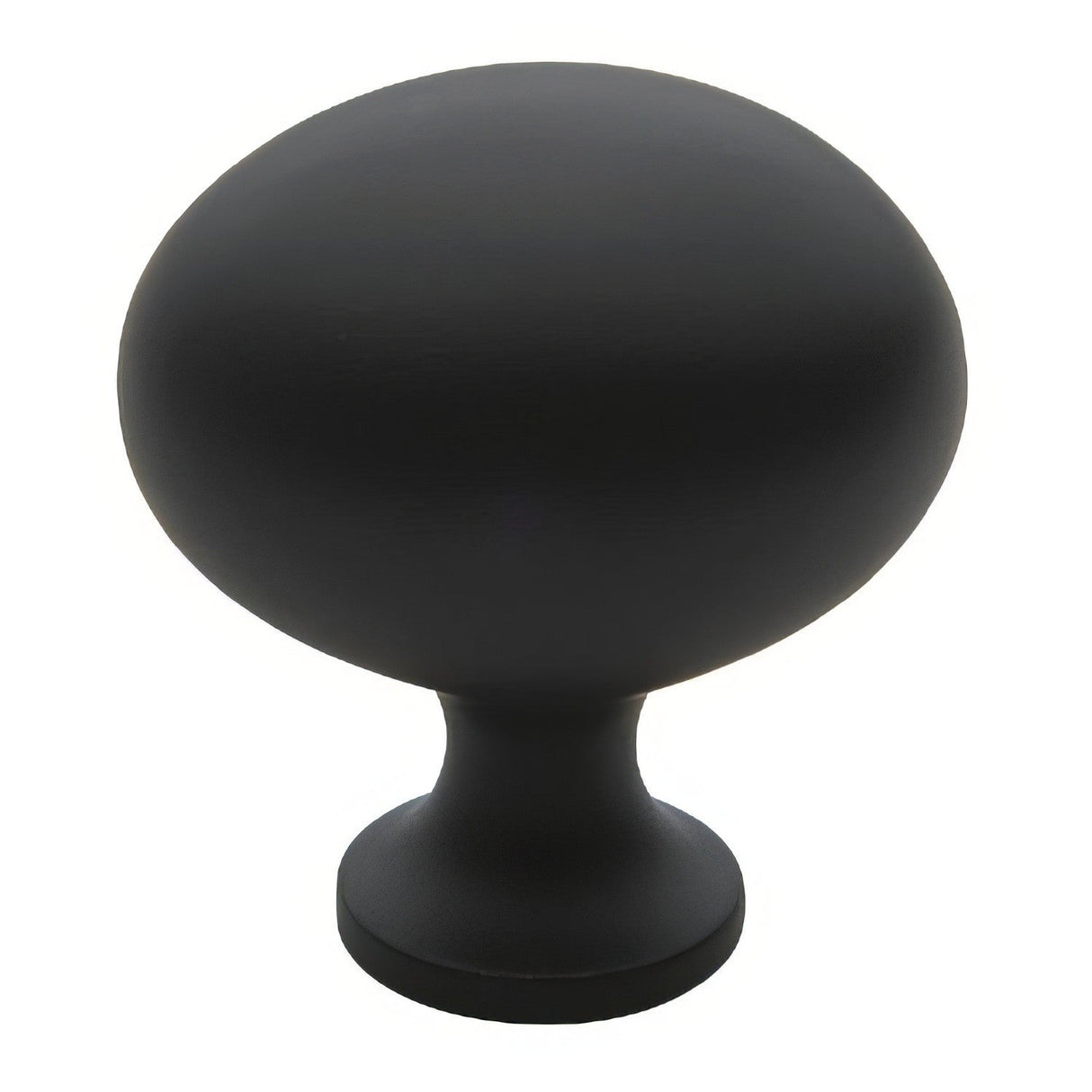 Baldwin 4913190 satin black oval cabinet knob