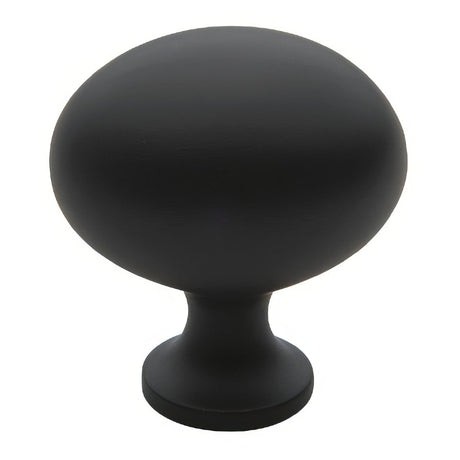 Baldwin 4913190 satin black oval cabinet knob
