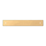 Baldwin 4926003 lifetime brass cabinet pull backplate