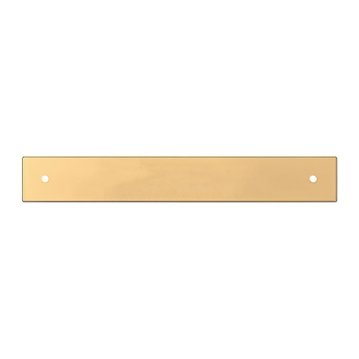 Baldwin 4926031 unlacquered brass cabinet pull backplate