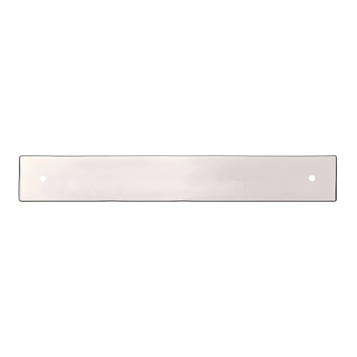 Baldwin 4926055 lifetime bright nickel cabinet pull backplate