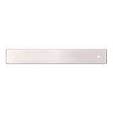 Baldwin 4926055 lifetime bright nickel cabinet pull backplate