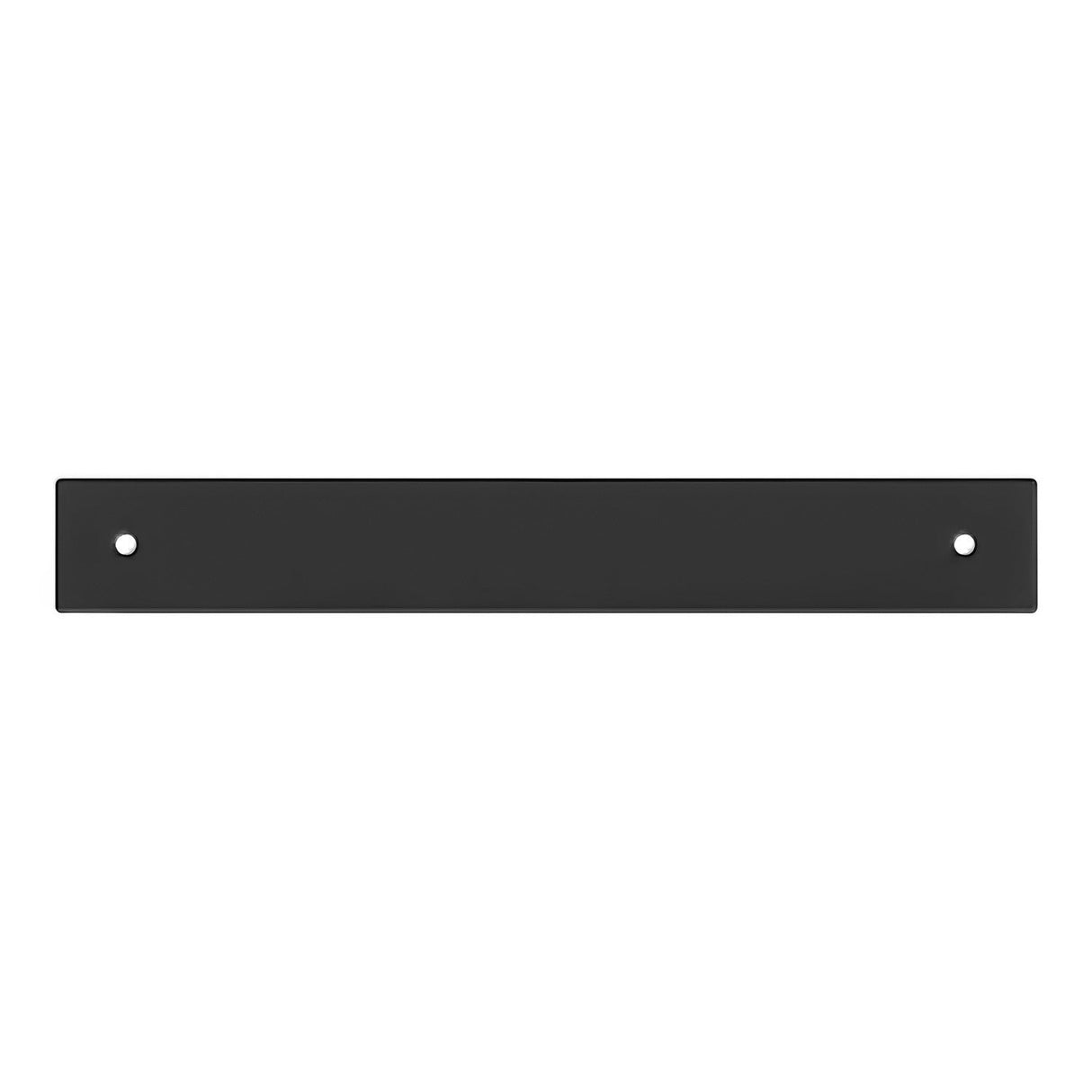 Baldwin 4926190 satin black cabinet pull backplate