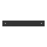 Baldwin 4926190 satin black cabinet pull backplate