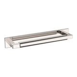 Baldwin 4927055 lifetime bright nickel cabinet pull backplate