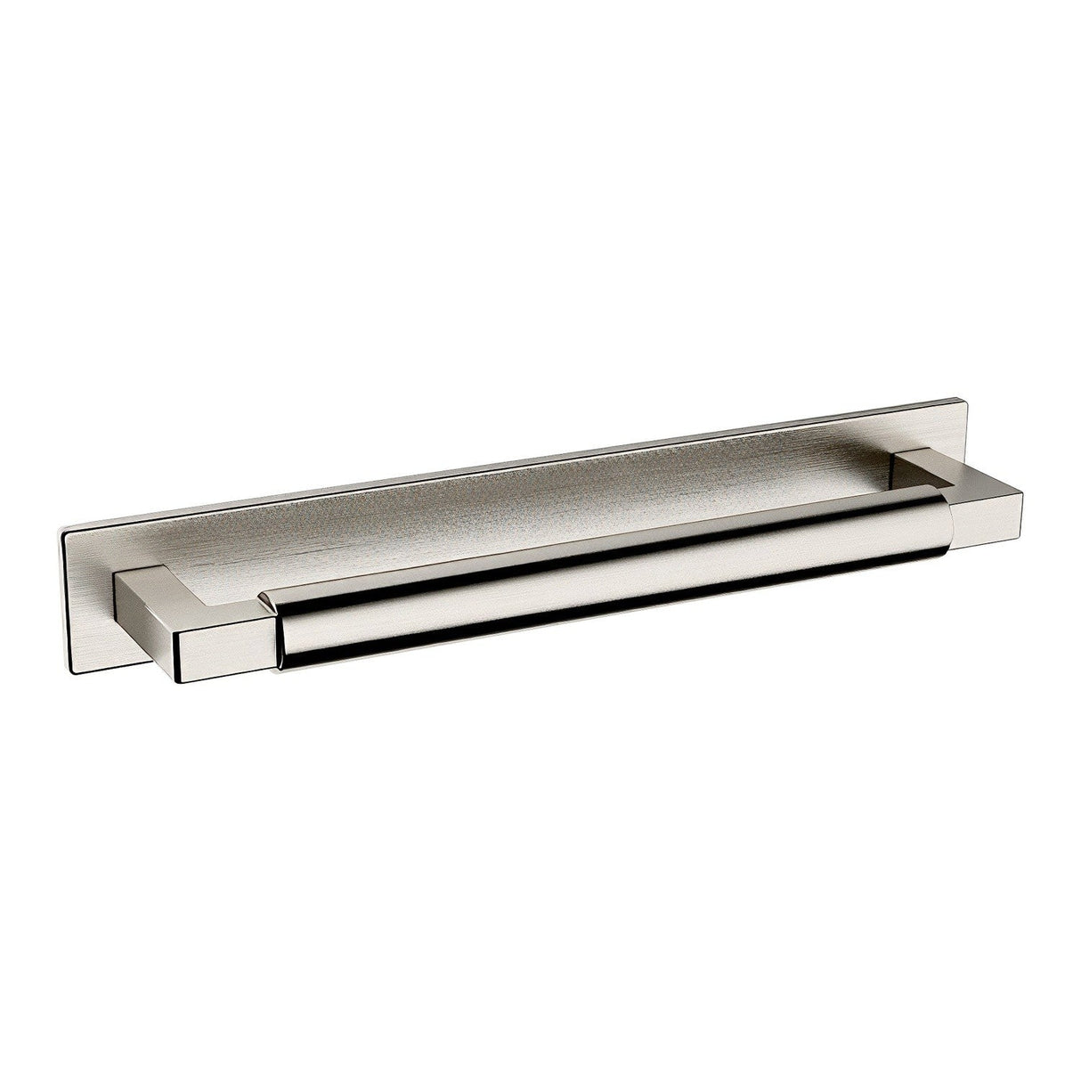 Baldwin 4927150 satin nickel cabinet pull backplate