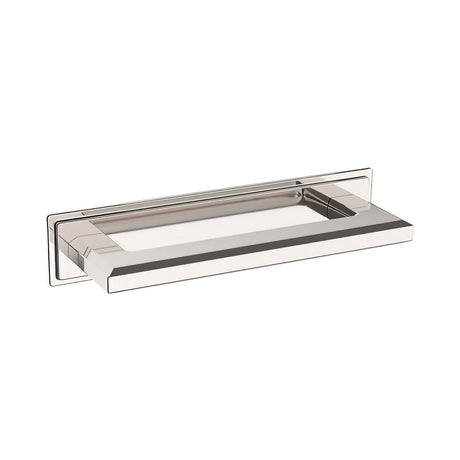 Baldwin 4940055 lifetime bright nickel cabinet pull backplate