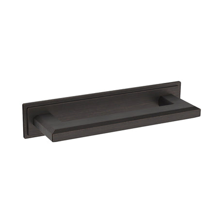 Baldwin 4940112 venetian bronze cabinet pull backplate