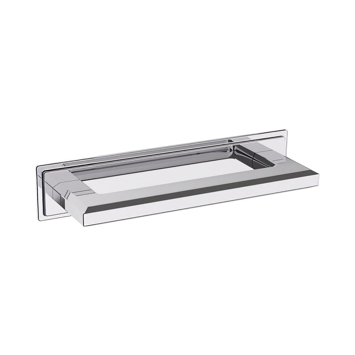Baldwin 4940260 bright chrome cabinet pull backplate