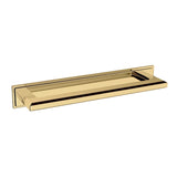 Baldwin 4941031 unlacquered brass backplate