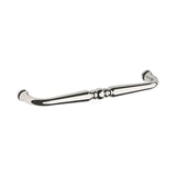 Baldwin 4946055 lifetime bright nickel arched cabinet pull