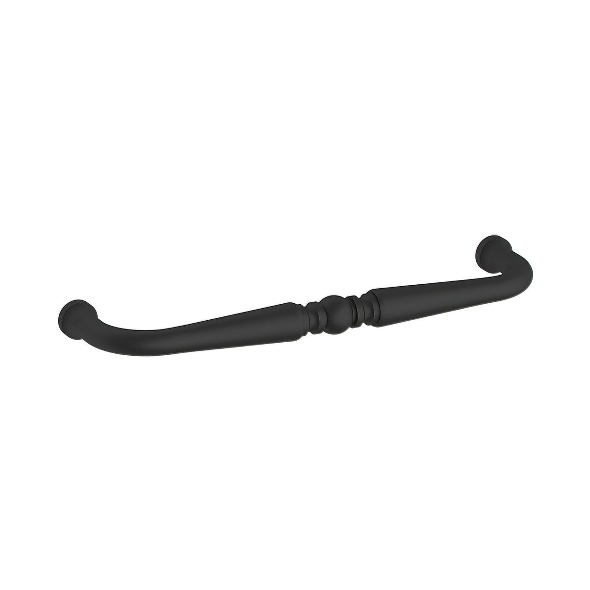 Baldwin 4946190 satin black arched cabinet pull