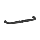 Baldwin 4946190 satin black arched cabinet pull
