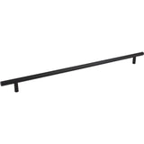 Elements 494SSMB matte black stainless steel pulls