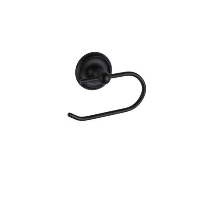 Orca Hardware 4955-BL black toilet paper holder