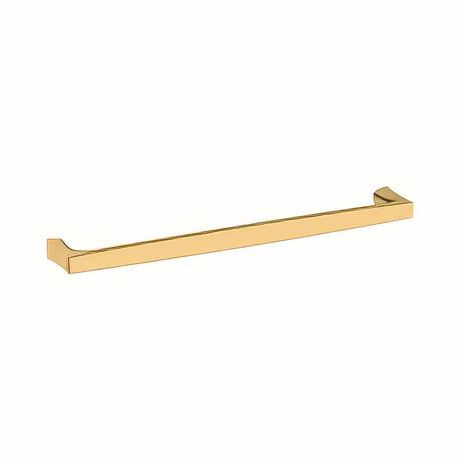 Baldwin 4957031 unlacquered brass square cabinet pull
