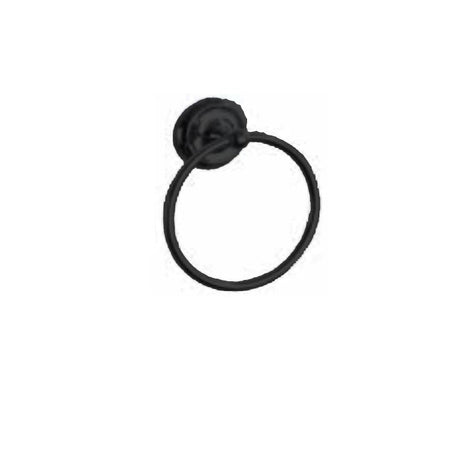 Orca Hardware 4960-BL black towel ring