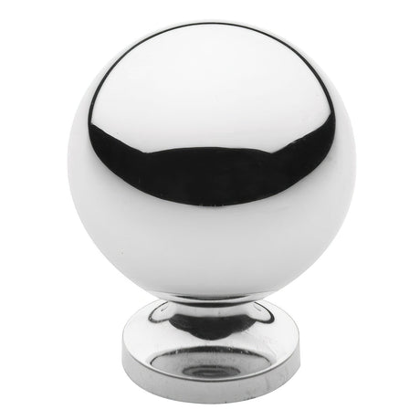 Baldwin 4960260 bright chrome ball cabinet knob