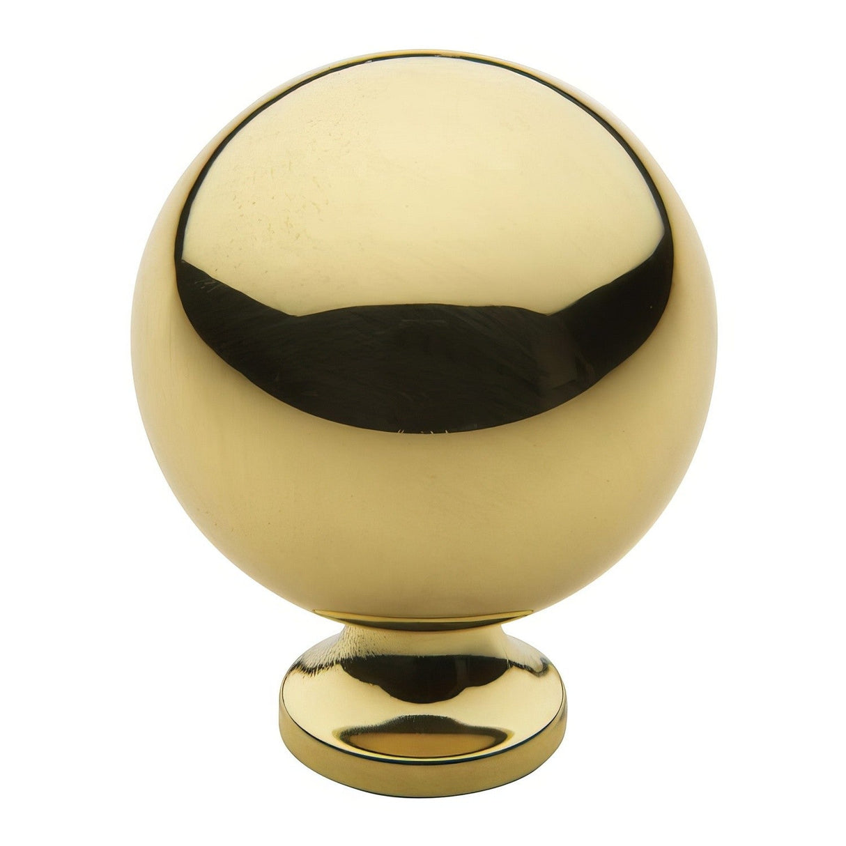 Baldwin 4961030 bright brass ball cabinet knob