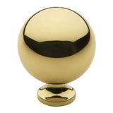 Baldwin 4961030 bright brass ball cabinet knob