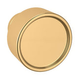 Baldwin 4972031 unlacquered brass round cabinet knob
