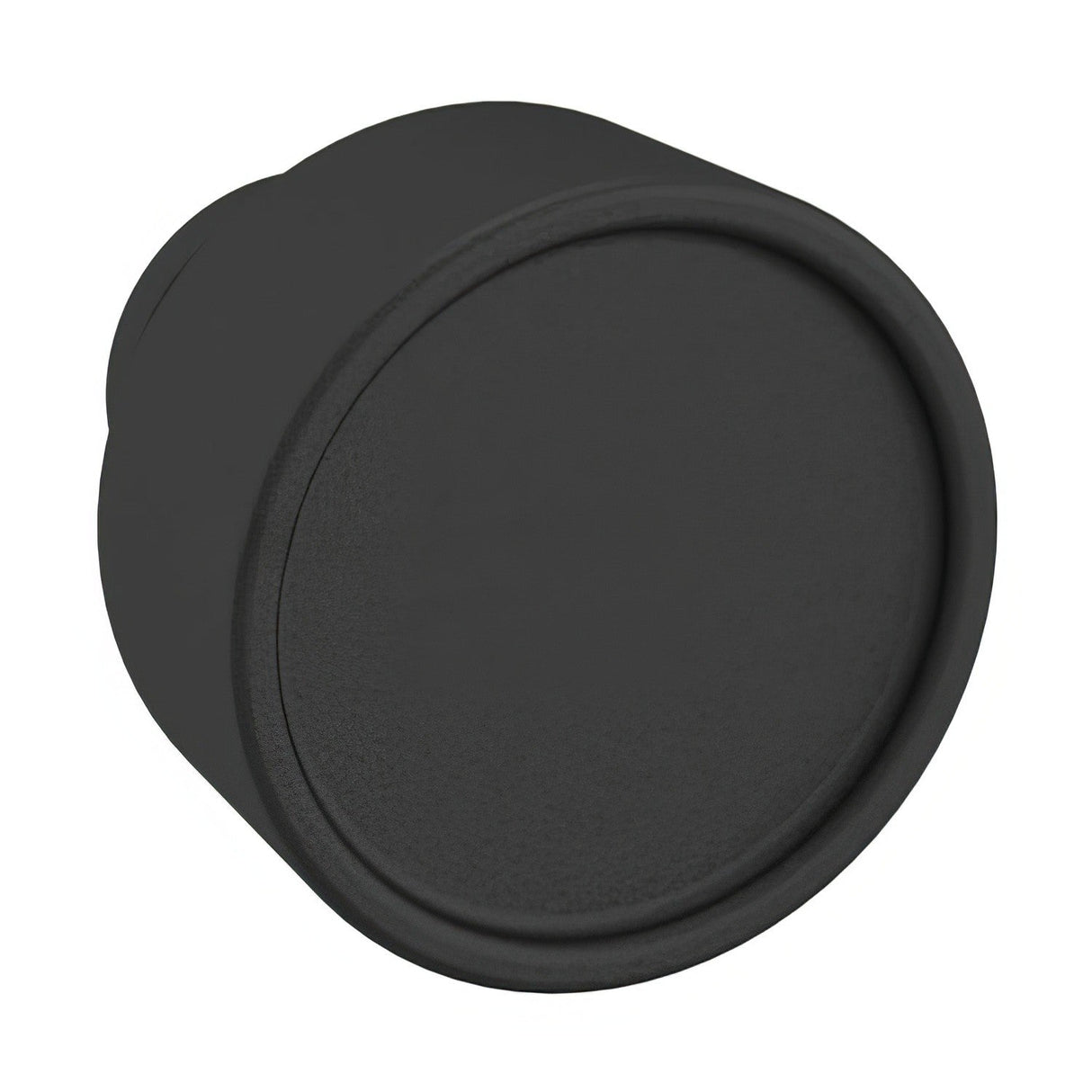 Baldwin 4972190 satin black round cabinet knob