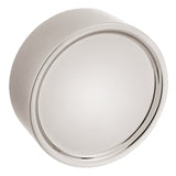 Baldwin 4973055 lifetime bright nickel round cabinet knob