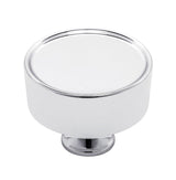Baldwin 4973260 bright chrome round cabinet knob