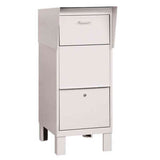 Salsbury Industries 4975WHT white courier box