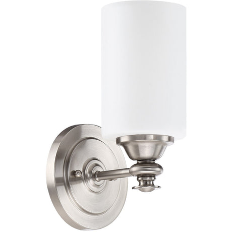 Craftmade 49801-BNK brushed polished nickel wall sconce