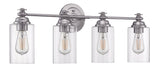 Craftmade 49804-BNK-C brushed polished nickel vanity