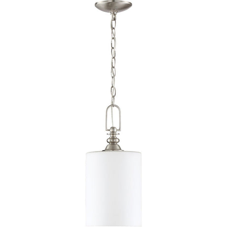 Craftmade 49891-BNK brushed polished nickel mini pendant