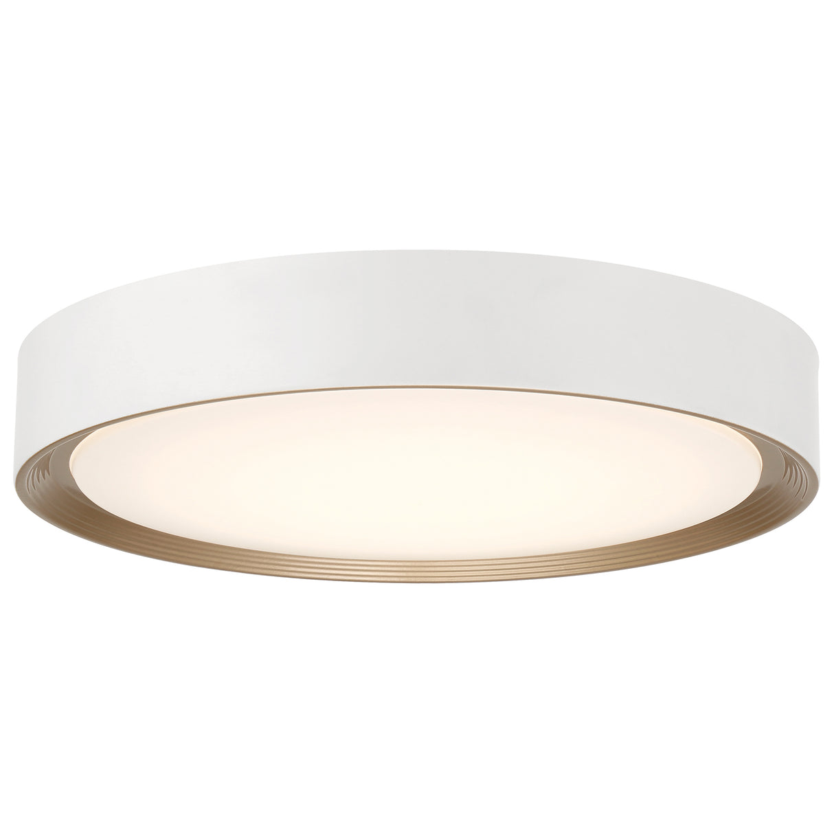 Access Lighting 49972LEDDCS-MWH/ACR 3cctled flush mount