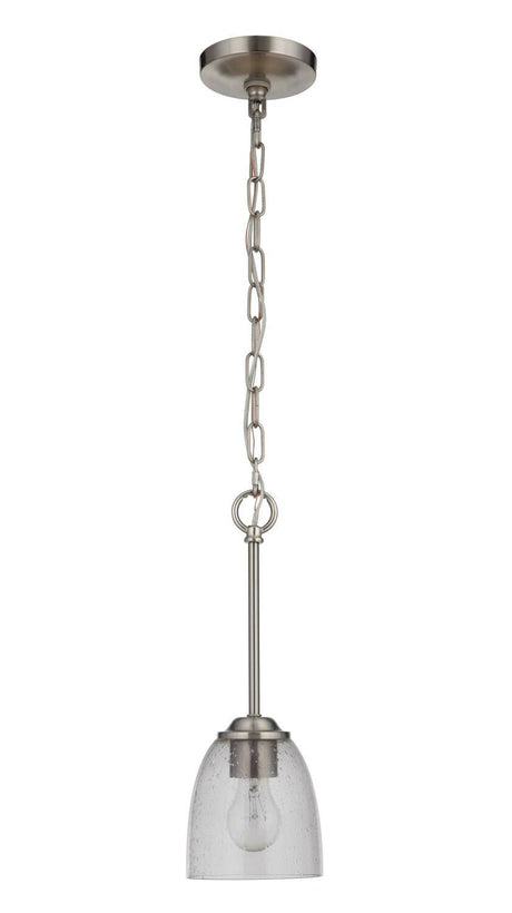 Craftmade 49991 Serene 1 Light Mini Pendant