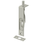 Deltana 4FBS15 satin nickel flush bolt