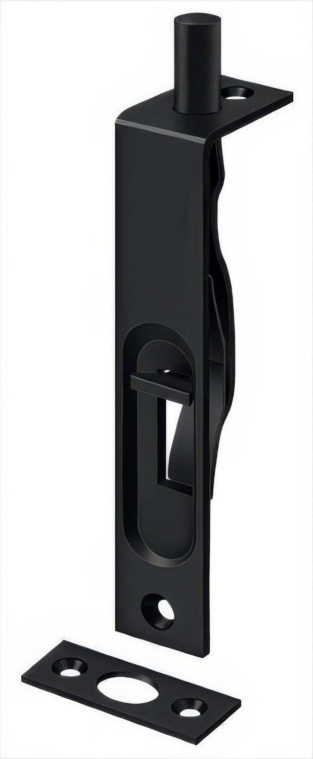 Deltana 4FBS 4" Square Edge HD Flush Bolt