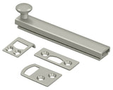 Deltana 4SBCS15 satin nickel surface bolt