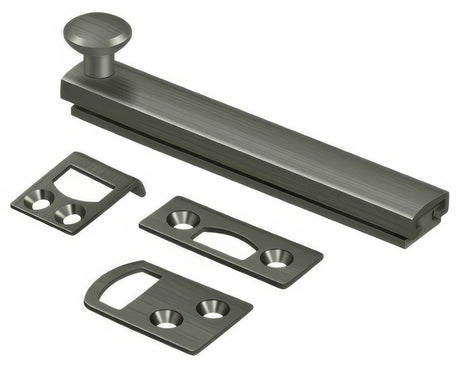 Deltana 4SBCS15A antique nickel surface bolt