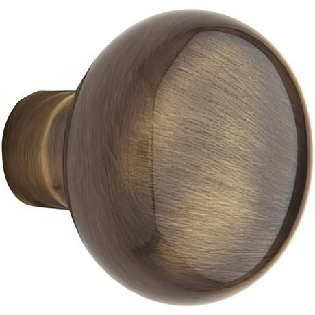 Baldwin 5000050IMR satin brass and black dummy door knob