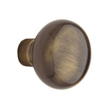 Baldwin 5000050MR satin brass and black dummy door knob