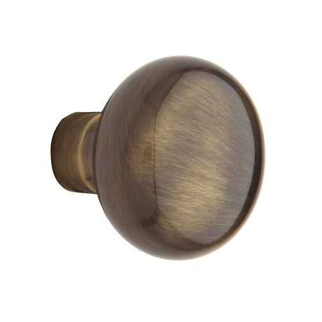 Baldwin 5000050MR satin brass and black dummy door knob