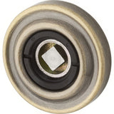 Baldwin 5002050FD satin brass and black rosette